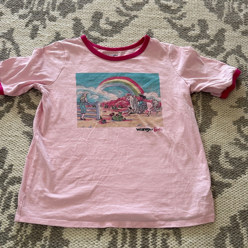 Wrangler Barbie Girls Graphic Tee